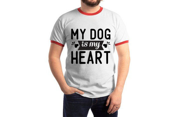 Dogs SVG Design, My Dog is My Heart