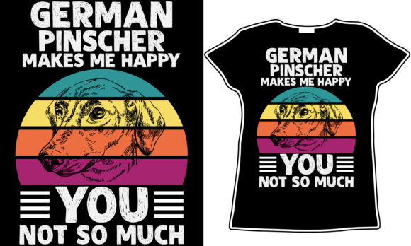 German Pinscher Dog Lover T-shirt