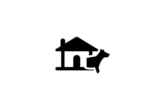 Home Security Dog Icon