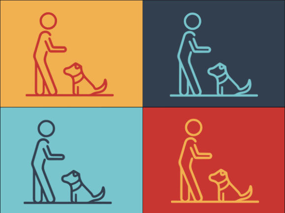 Kid Play with Dog